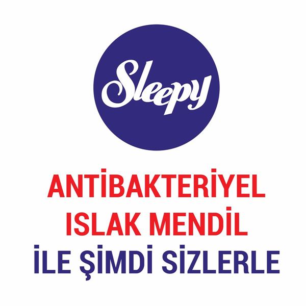 Sleepy Antibakteriyel Islak Havlu 12x50