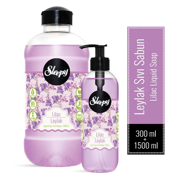 Sleepy Leylak Sıvı Sabun 300 ml + 1500 ml