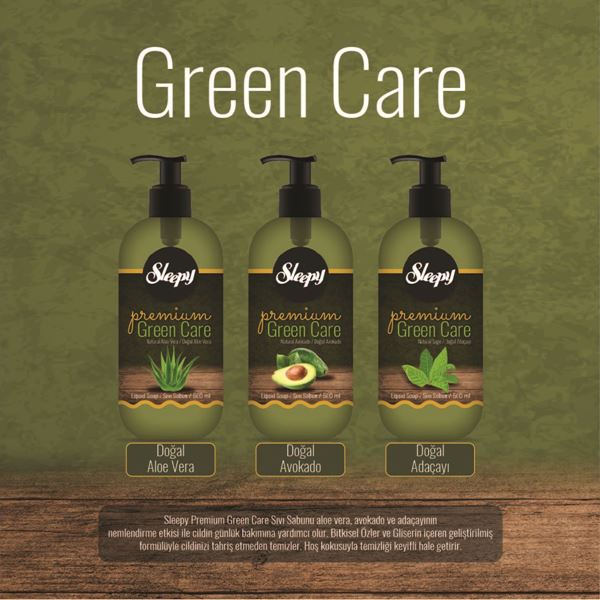 Sleepy Premium Green Care Sıvı Sabun 500 ml