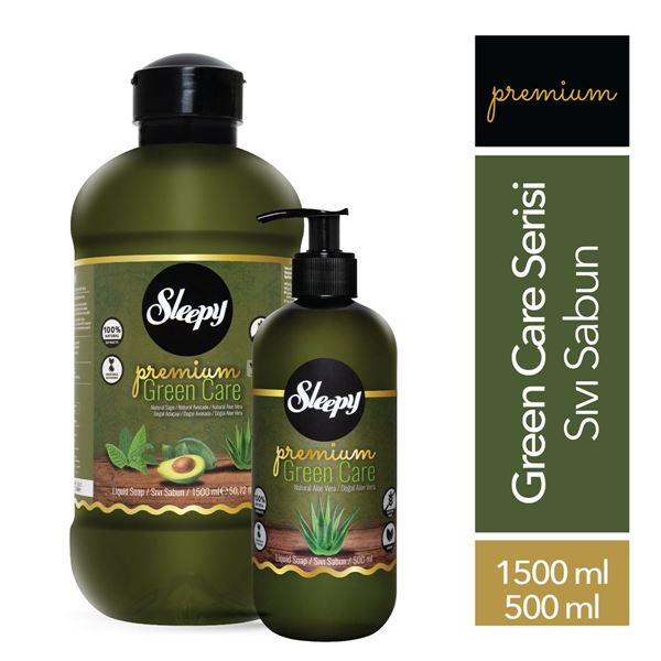 Sleepy Premium Green Care Serisi Sıvı Sabun 1500 ml + 500 ml